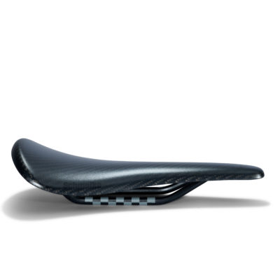 Schmolke Carbon SL79 3K Black Edition saddle side view