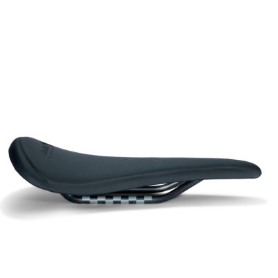 SL119 leather saddle side view