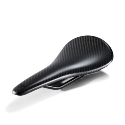 Schmolke Carbon SL79 3K Black Edition saddle front view