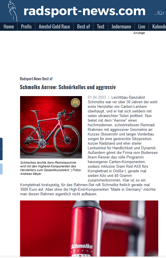 Radsport-news Best of Schmolke Aerrow